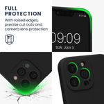 Husa Kwmobile pentru Apple iPhone 13 Pro, Silicon, Negru, 59360.01 fotografia produsului View 3 S