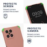 Husa Kwmobile pentru Honor X8, Silicon, Roz, 59331.154 fotografia produsului View 3 S