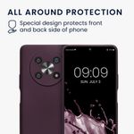 Husa Kwmobile pentru Honor Magic 4 Lite 5G, Silicon, Mov, 59328.115 fotografia produsului View 6 S
