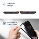 Husa Kwmobile pentru Honor Magic 4 Lite 5G, Silicon, Mov, 59328.115 fotografia produsului View 2 S