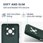 Husa Kwmobile pentru Honor Magic 4 Lite 5G, Silicon, Verde, 59335.169 fotografia produsului View 2 S