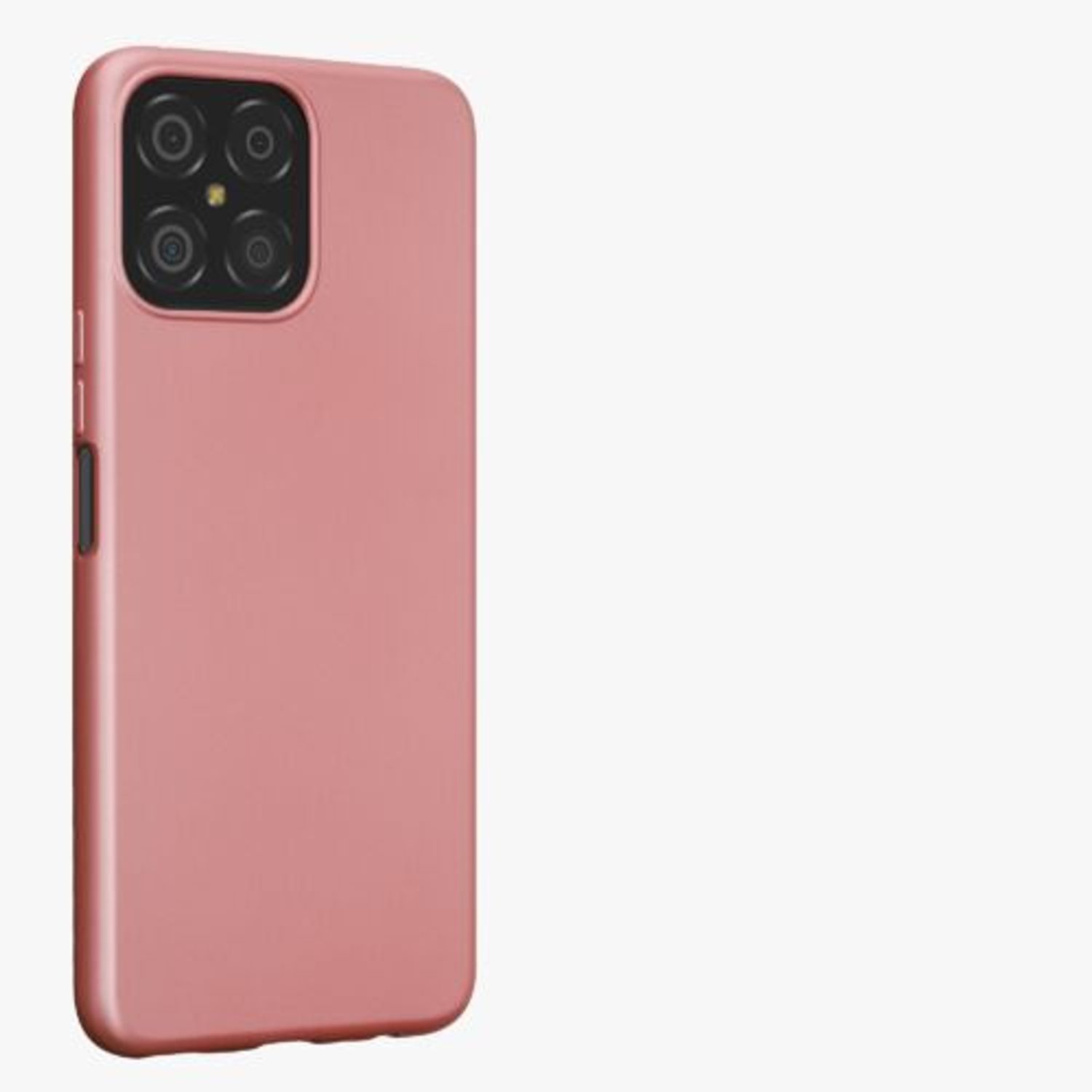 Husa Kwmobile pentru Honor X8, Silicon, Rose Gold, 59329.31 fotografia produsului View 7 L