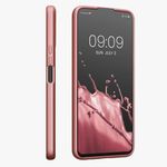 Husa Kwmobile pentru Honor X8, Silicon, Rose Gold, 59329.31 fotografia produsului View 4 S