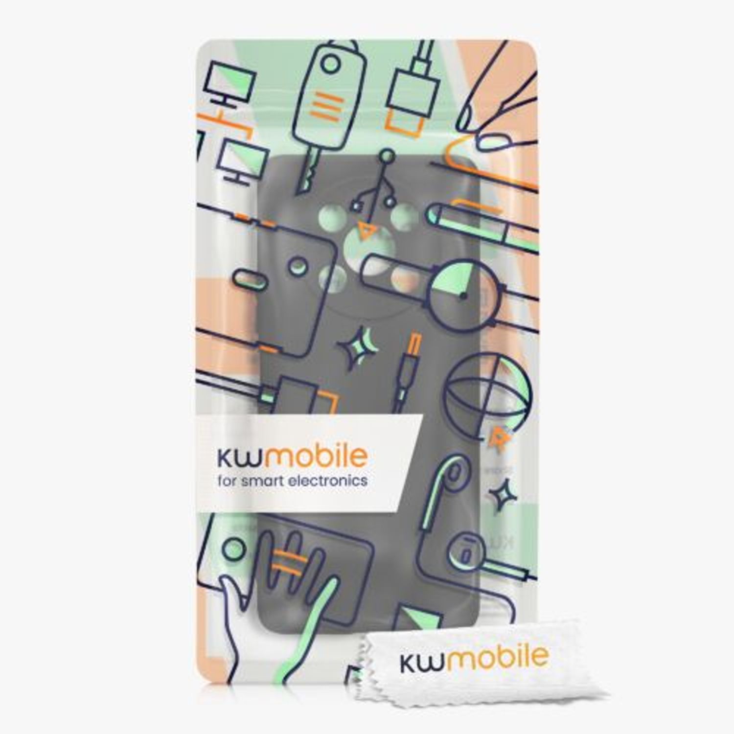 Husa Kwmobile pentru Honor Magic 4 Lite 5G, Silicon, Negru, 59335.01 fotografia produsului View 3 L