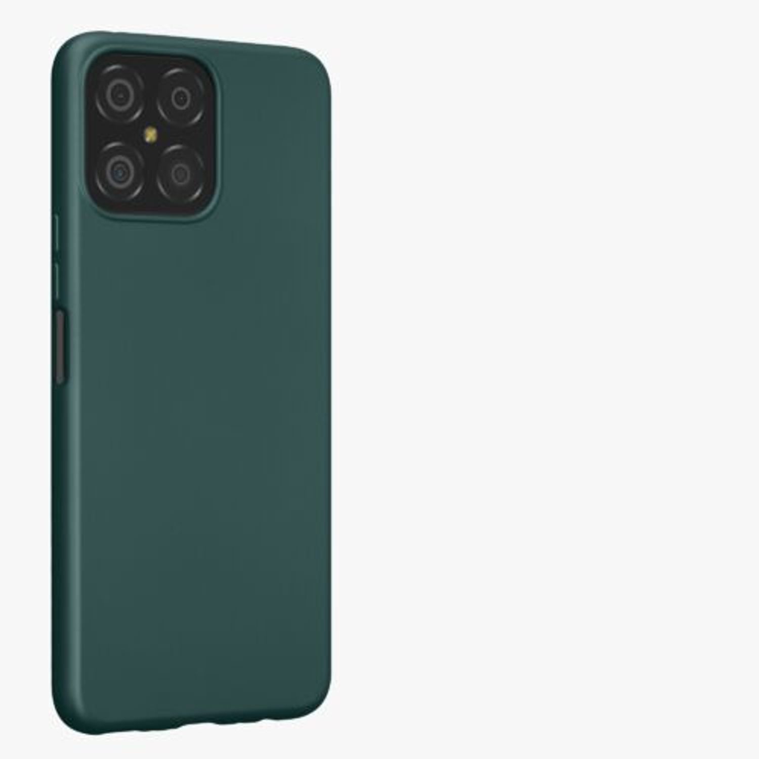 Husa Kwmobile pentru Honor X8, Silicon, Verde, 59329.14 fotografia produsului View 7 L