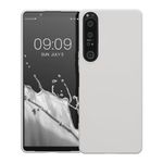 Husa Kwmobile pentru Sony Xperia 1 IV, Silicon, Alb, 58661.48 fotografia produsului