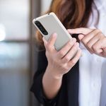Husa Kwmobile pentru Sony Xperia 1 IV, Silicon, Alb, 58661.48 fotografia produsului View 8 S