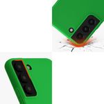 Husa Kwmobile pentru Samsung Galaxy S22, Silicon, Verde, 56758.44 fotografia produsului View 9 S