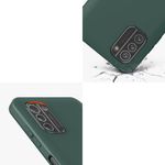 Husa Kwmobile pentru Nokia G21/G11, Silicon, Verde, 57530.169 fotografia produsului View 7 S