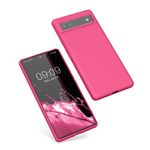Husa Kwmobile pentru Google Pixel 6a, Silicon, Roz, 57799.77 fotografia produsului