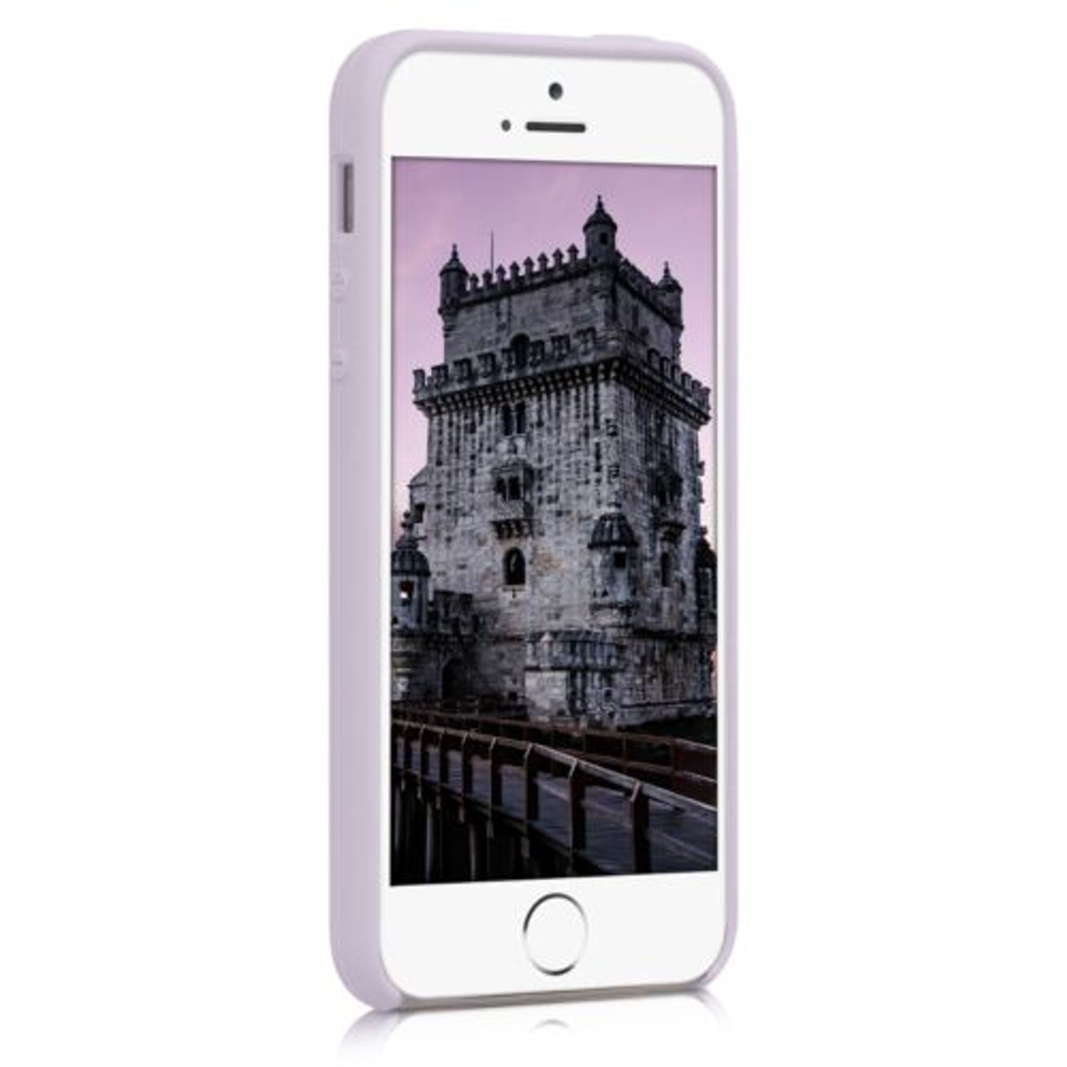 Husa pentru Apple iPhone 5/iPhone 5s/iPhone SE, Silicon, Mov, 42766.192 fotografia produsului View 2 L