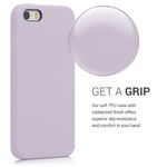 Husa pentru Apple iPhone 5/iPhone 5s/iPhone SE, Silicon, Mov, 42766.192 fotografia produsului View 3 S