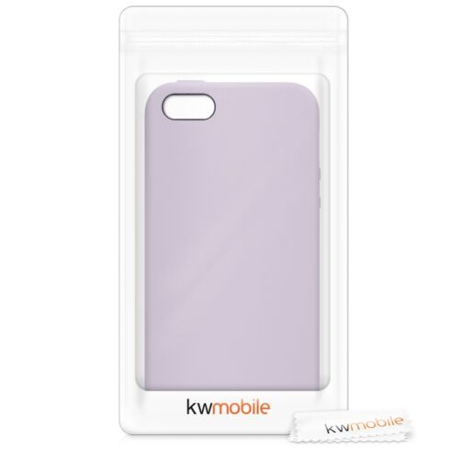 Husa pentru Apple iPhone 5/iPhone 5s/iPhone SE, Silicon, Mov, 42766.192 fotografia produsului View 6 L