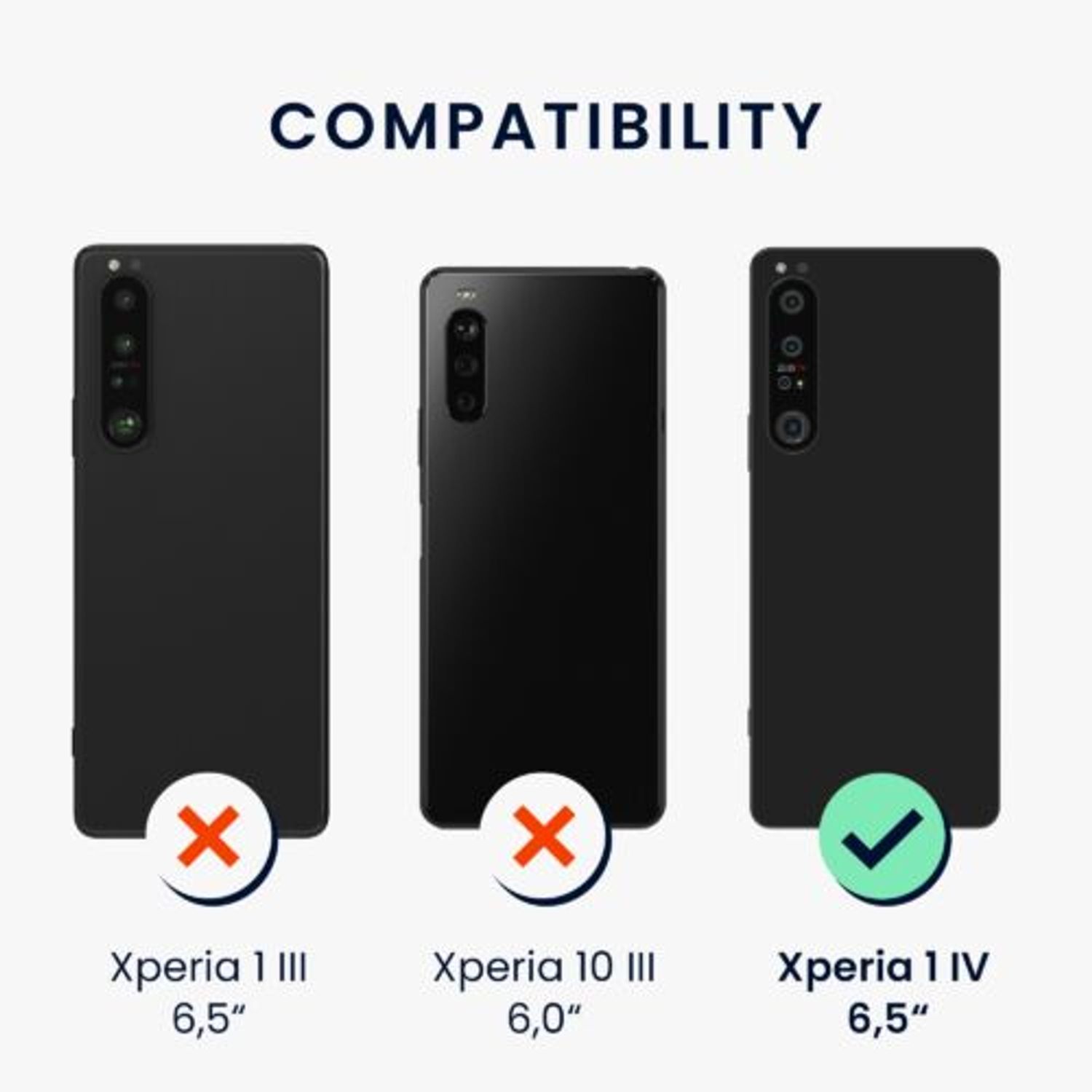Husa Kwmobile pentru Sony Xperia 1 IV, Silicon, Verde, 58661.57 fotografia produsului View 5 L