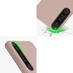 Husa Kwmobile pentru Sony Xperia 1 IV, Silicon, Crem, 58661.52 fotografia produsului View 8 S