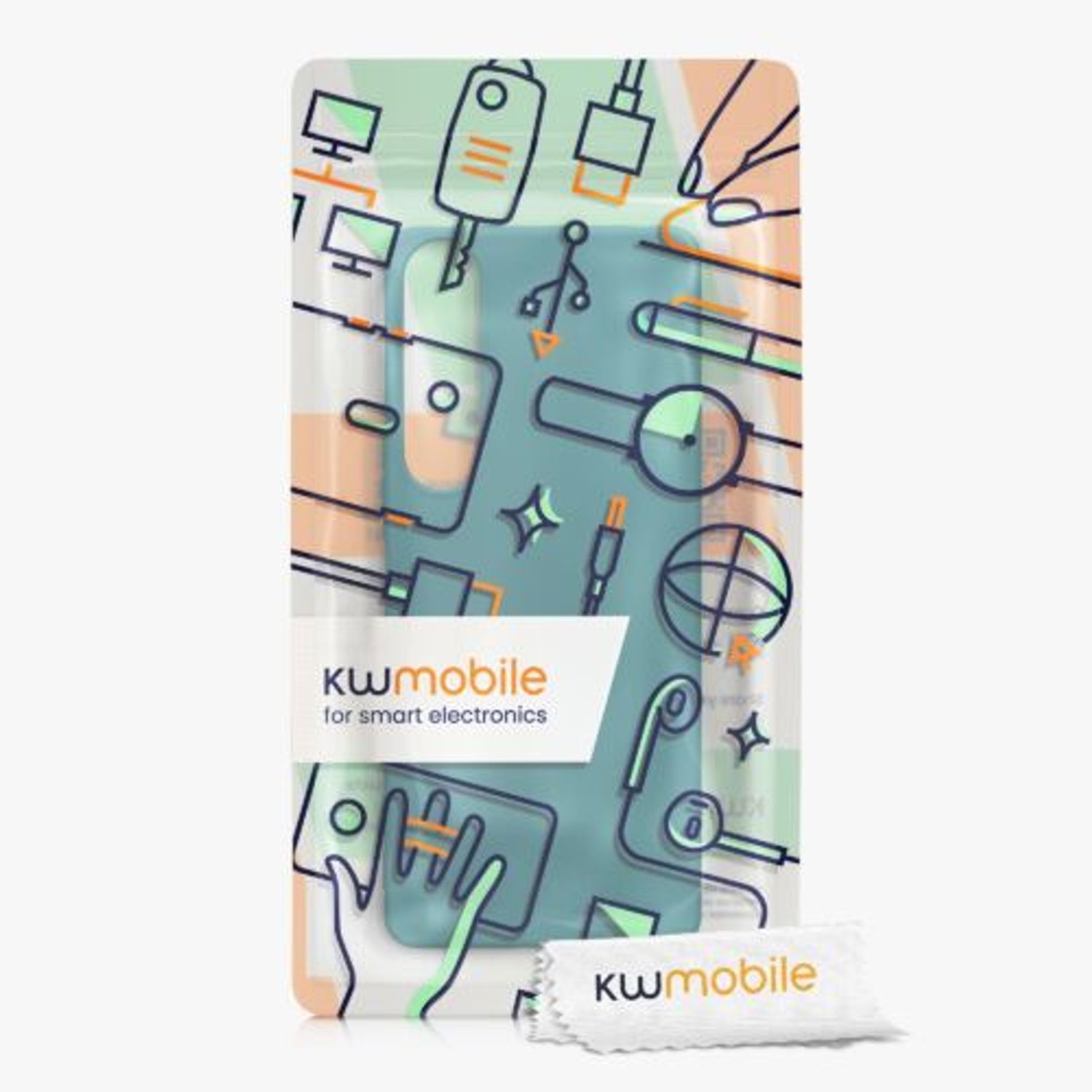 Husa Kwmobile pentru Sony Xperia 1 IV, Silicon, Verde, 58661.57 fotografia produsului View 7 L