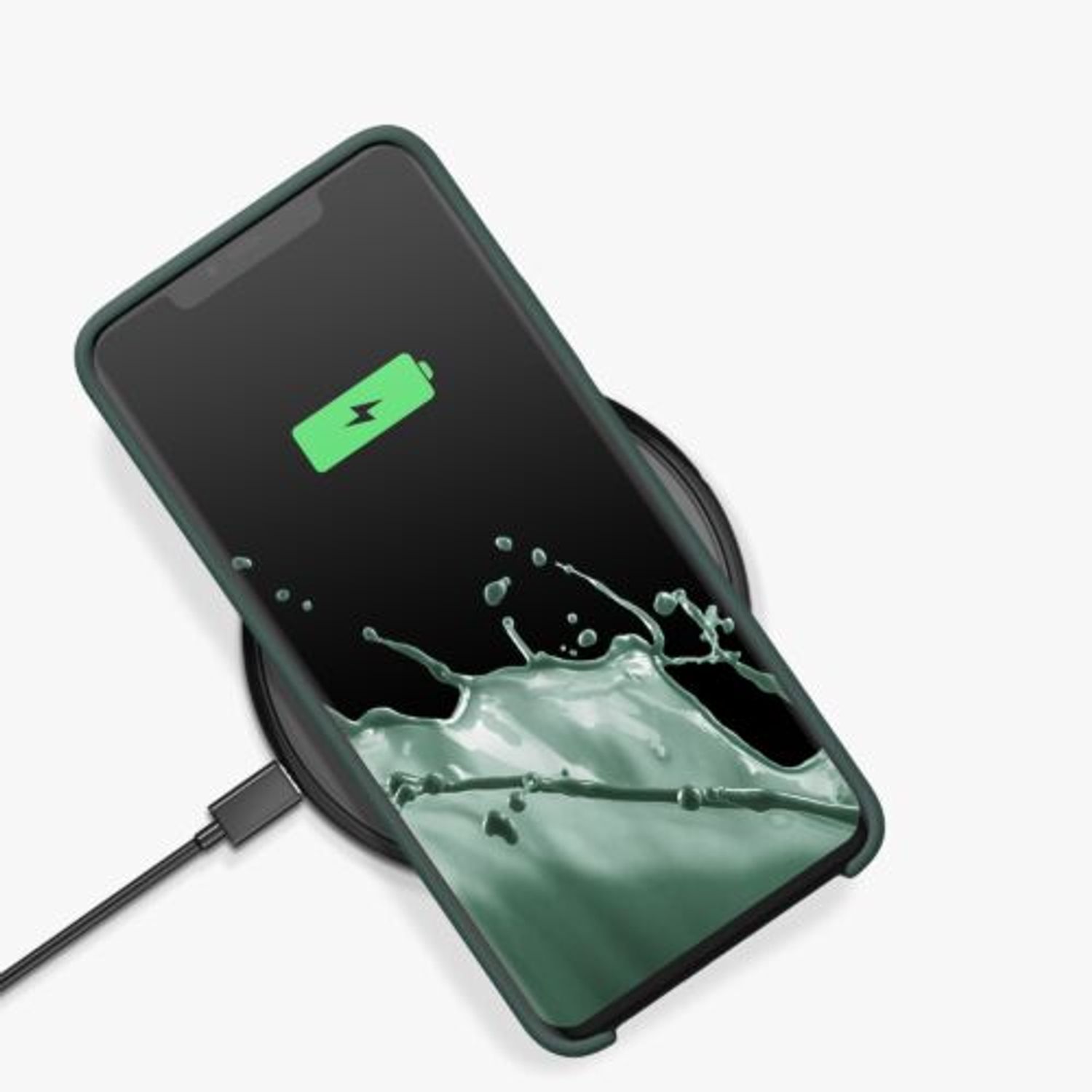 Husa Kwmobile pentru Huawei Mate 20 Pro, Silicon, Verde, 52287.169 fotografia produsului View 10 L
