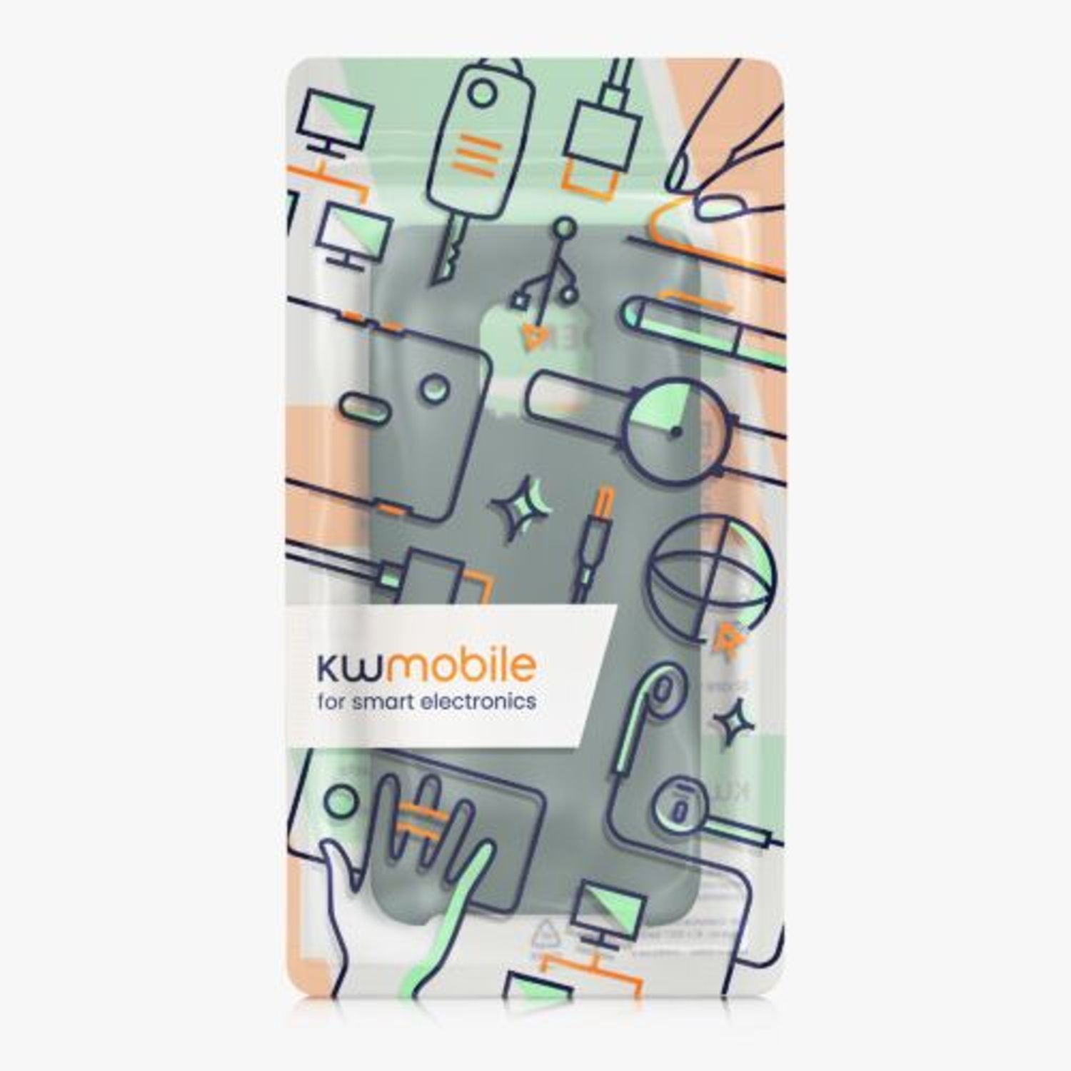 Husa Kwmobile pentru Huawei Mate 20 Pro, Silicon, Verde, 52287.169 fotografia produsului View 7 L