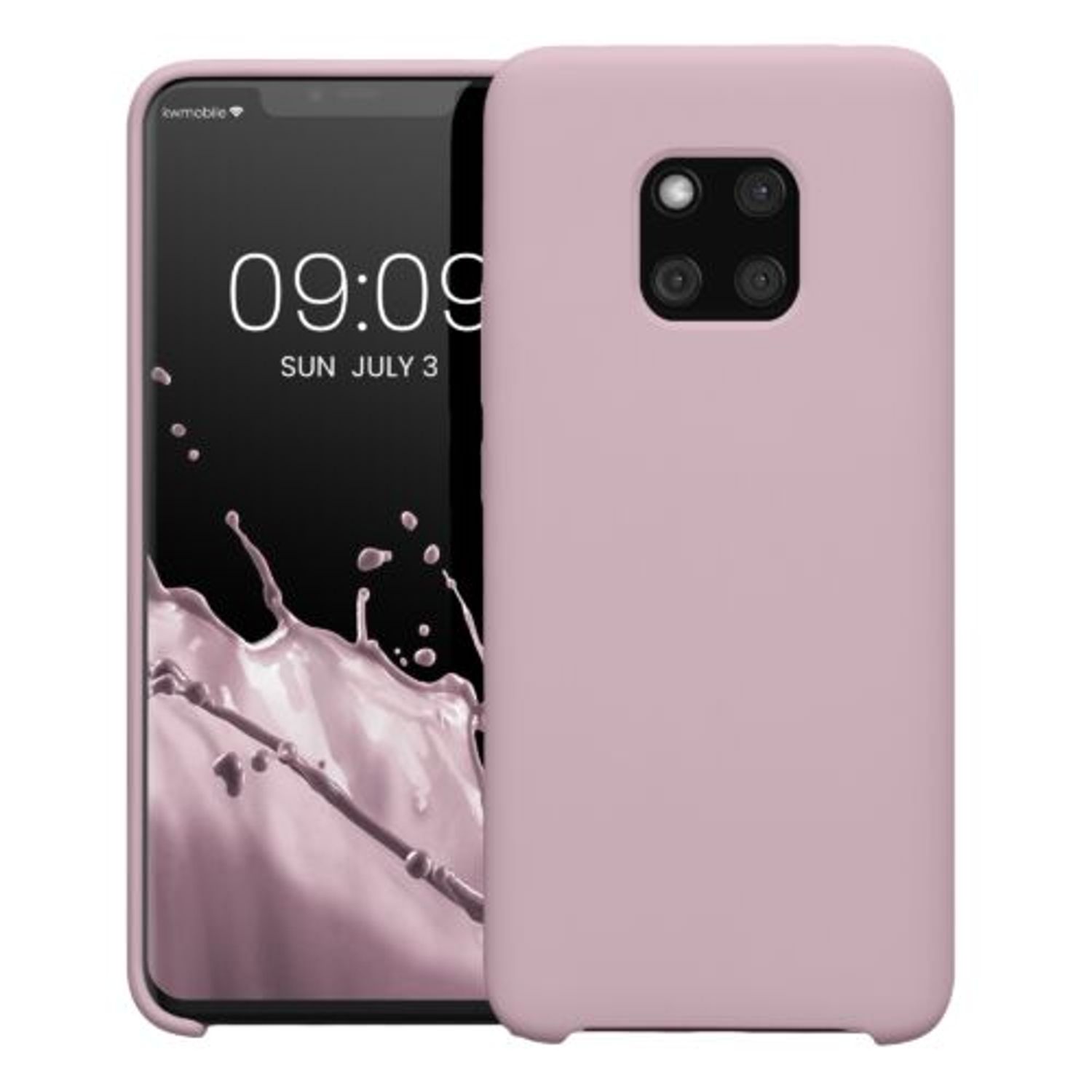 Husa Kwmobile pentru Huawei Mate 20 Pro, Silicon, Mov, 52287.140 fotografia produsului