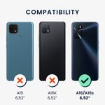 Husa Kwmobile pentru OPPO A16/A16s, Silicon, Verde, 57572.57 fotografia produsului View 5 S