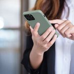 Husa Kwmobile pentru Apple iPhone 13 Pro Max, Silicon, Verde, 55975.172 fotografia produsului View 9 S