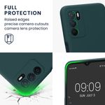 Husa Kwmobile pentru OPPO A16/A16s, Silicon, Verde, 57572.57 fotografia produsului View 6 S