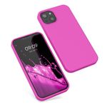Husa Kwmobile pentru Apple iPhone 13, Silicon, Mov, 55878.135 fotografia produsului