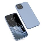 Husa Kwmobile pentru Apple iPhone 13, Silicon, Albastru, 55948.58 fotografia produsului