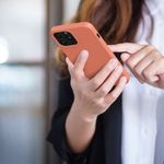 Husa Kwmobile pentru Apple iPhone 13 Pro Max, Silicon, Coral, 55975.103 fotografia produsului View 9 S