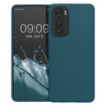Husa Kwmobile pentru Motorola Edge 30, Silicon, Verde, 59412.78 fotografia produsului