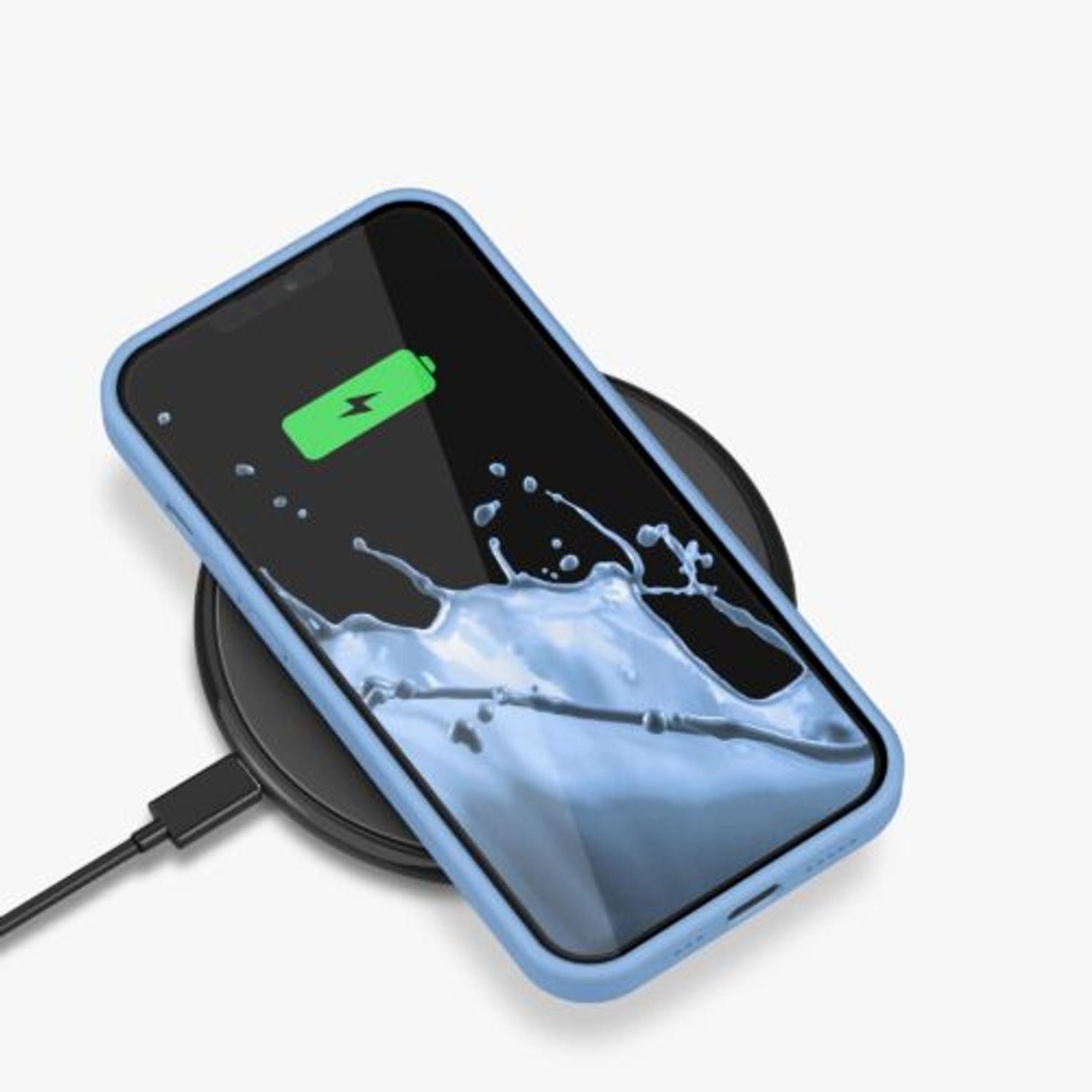 Husa Kwmobile pentru Apple iPhone 13, Silicon, Albastru, 55878.161 fotografia produsului View 10 L