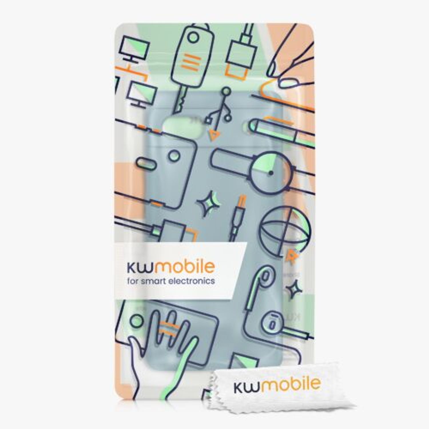 Husa Kwmobile pentru Google Pixel 6a, Silicon, Verde, 57815.207 fotografia produsului View 6 L