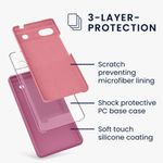 Husa Kwmobile pentru Google Pixel 6a, Silicon, Violet, 57815.167 fotografia produsului View 2 S