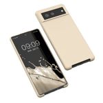 Husa Kwmobile pentru Google Pixel 6, Silicon, Crem, 55480.210 fotografia produsului