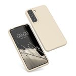 Husa Kwmobile pentru Samsung Galaxy S22, Silicon, Crem, 56756.210 fotografia produsului