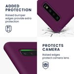 Husa Kwmobile pentru Samsung Galaxy S10, Silicon, Violet, 47732.187 fotografia produsului View 10 S