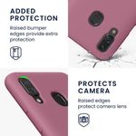 Husa Kwmobile pentru Samsung Galaxy A40, Silicon, Violet, 49091.167 fotografia produsului View 3 S