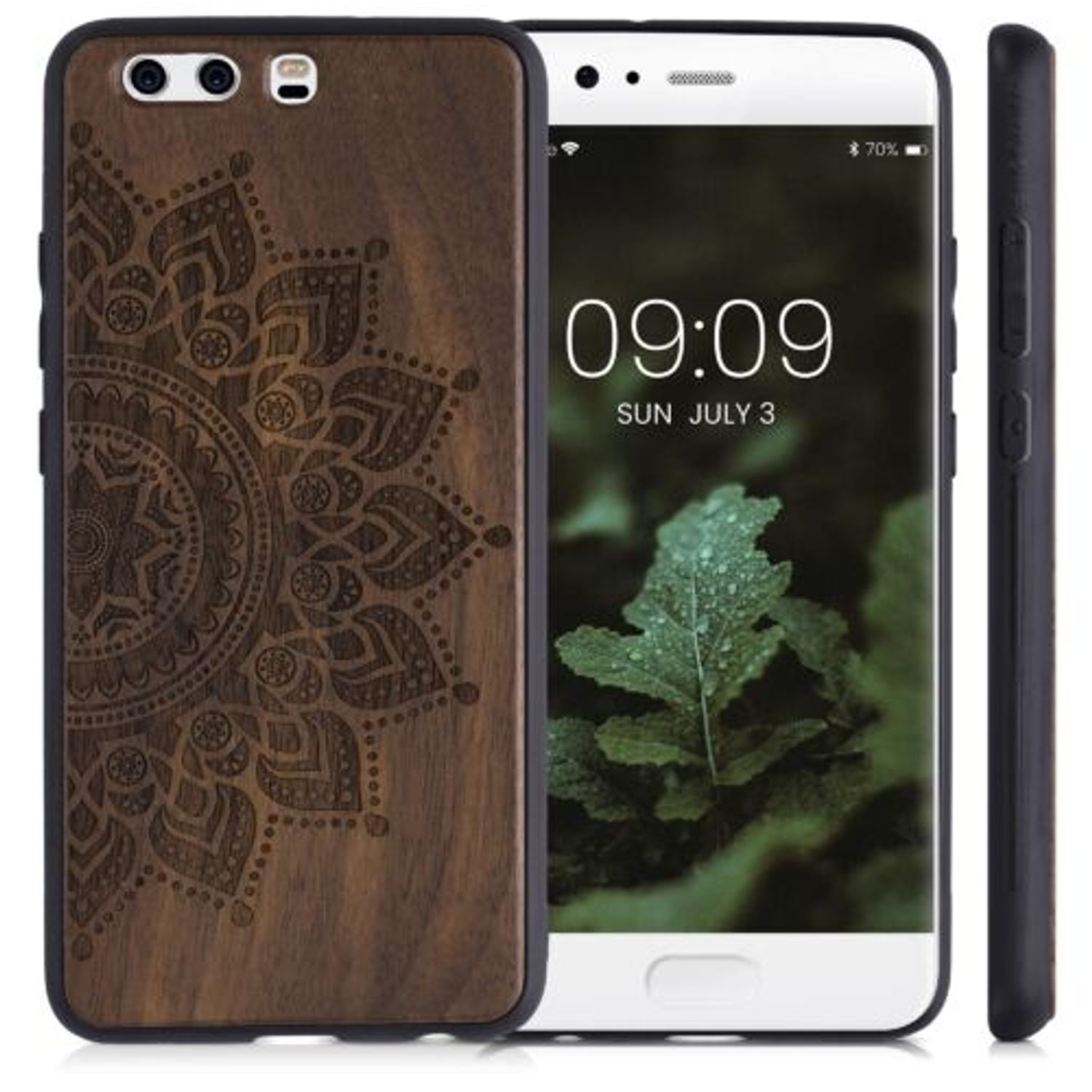 Husa pentru Huawei P10, Lemn, Maro, 50648.03 fotografia produsului View 2 L