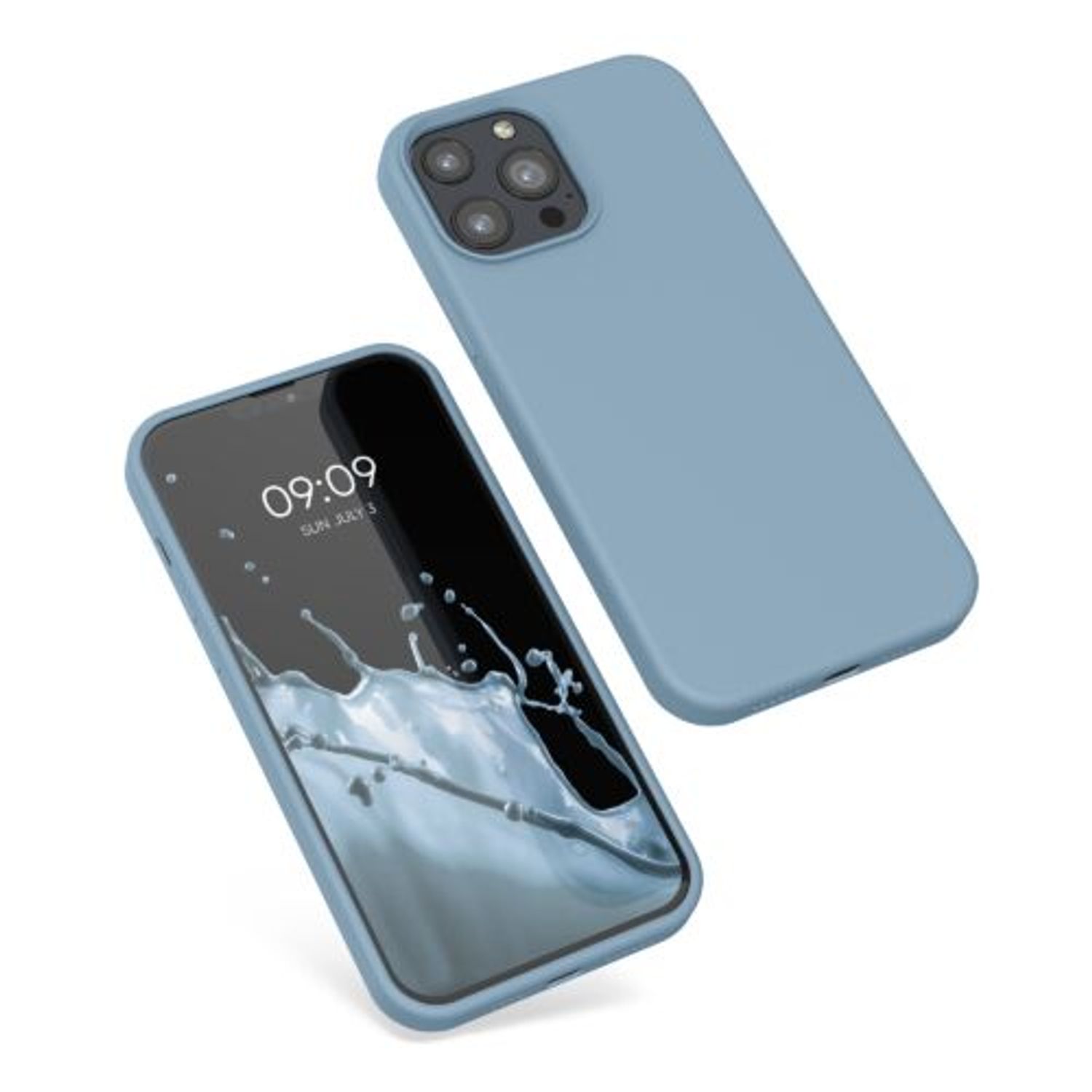 Husa Kwmobile pentru Apple iPhone 13 Pro Max, Silicon, Verde, 55881.206 fotografia produsului