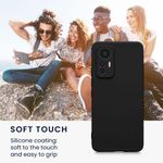 Husa Kwmobile pentru Xiaomi 12 Lite, Silicon, Negru, 59470.47 fotografia produsului View 4 S