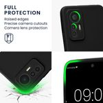 Husa Kwmobile pentru Xiaomi 12 Lite, Silicon, Negru, 59470.47 fotografia produsului View 3 S