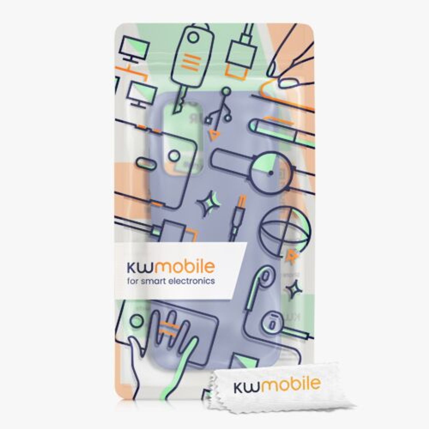 Husa Kwmobile pentru Xiaomi Redmi Note 11/Redmi Note 11s, Silicon, Albastru, 57368.12 fotografia produsului View 6 L