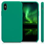 Husa pentru Apple iPhone X/iPhone XS, Silicon, Verde, 46313.142 fotografia produsului View 2 S