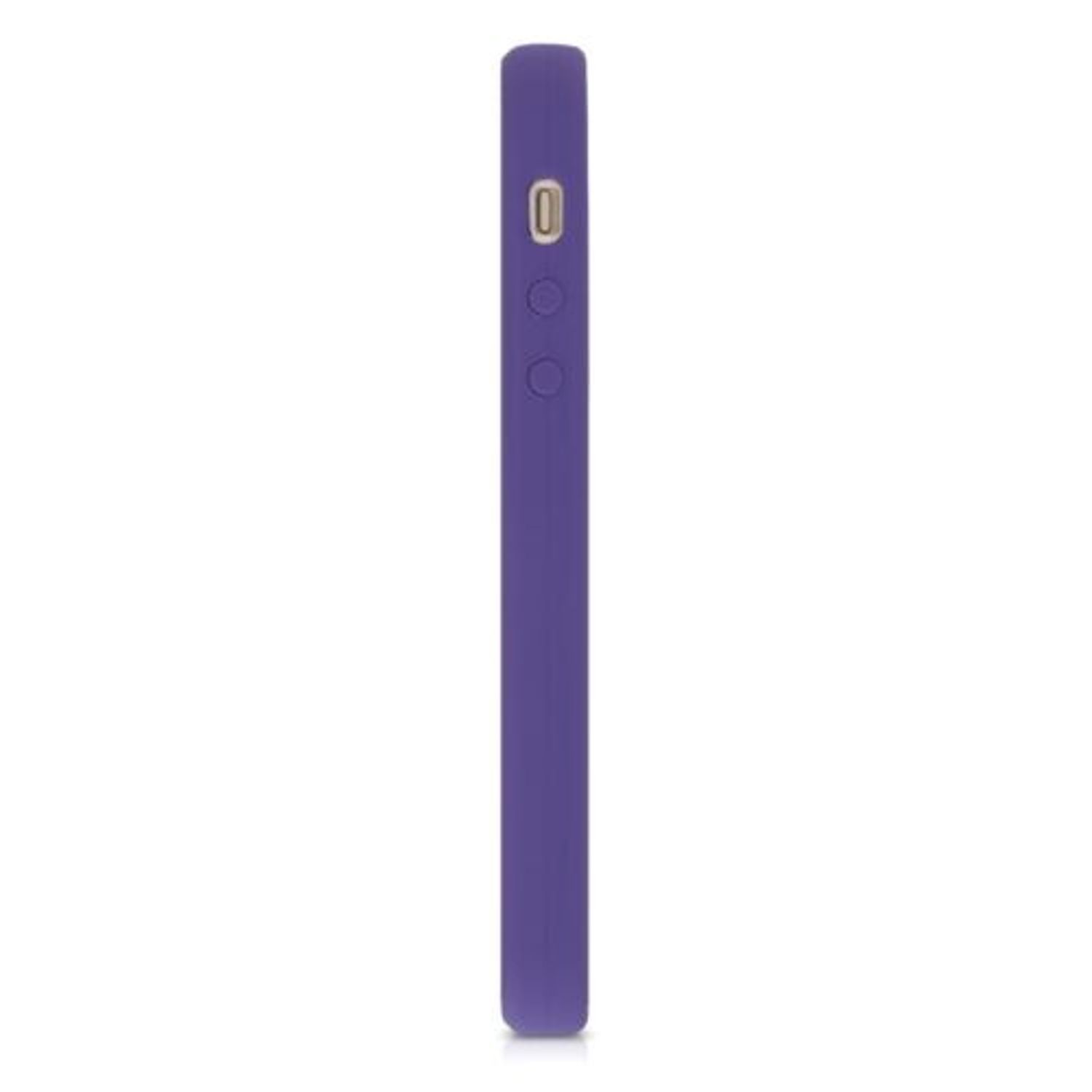 Husa pentru Apple iPhone 5/iPhone 5s/iPhone SE, Silicon, Mov, 42766.152 fotografia produsului View 5 L