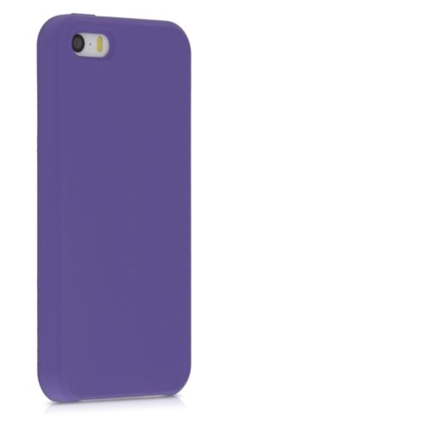 Husa pentru Apple iPhone 5/iPhone 5s/iPhone SE, Silicon, Mov, 42766.152 fotografia produsului View 8 L