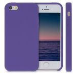 Husa pentru Apple iPhone 5/iPhone 5s/iPhone SE, Silicon, Mov, 42766.152 fotografia produsului View 2 S