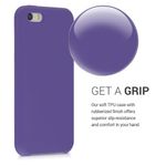 Husa pentru Apple iPhone 5/iPhone 5s/iPhone SE, Silicon, Mov, 42766.152 fotografia produsului View 4 S