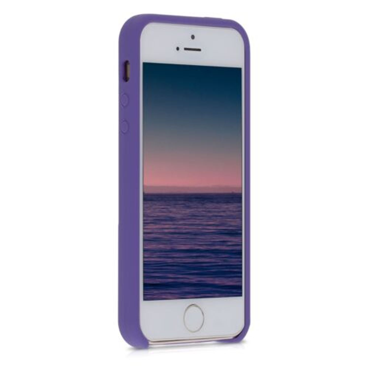 Husa pentru Apple iPhone 5/iPhone 5s/iPhone SE, Silicon, Mov, 42766.152 fotografia produsului View 3 L