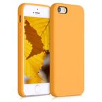 Husa pentru Apple iPhone 5/iPhone 5s/iPhone SE, Silicon, Portocaliu, 42766.191 fotografia produsului