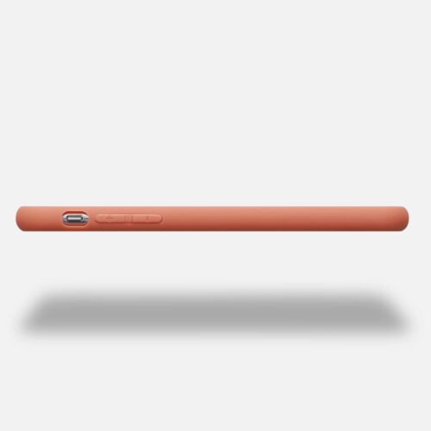 Husa pentru Apple iPhone X/iPhone XS, Silicon, Portocaliu, 42492.215 fotografia produsului View 4 L